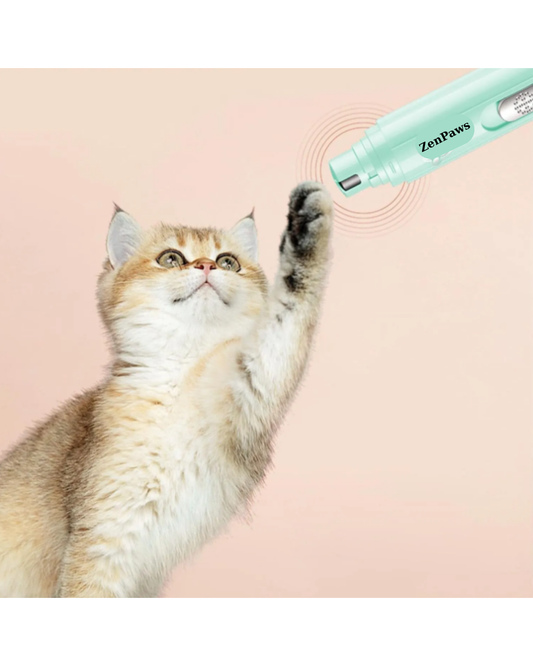 ZenPaws™: Ultra Quiet, Painless Nail File (5 Speed Settings)