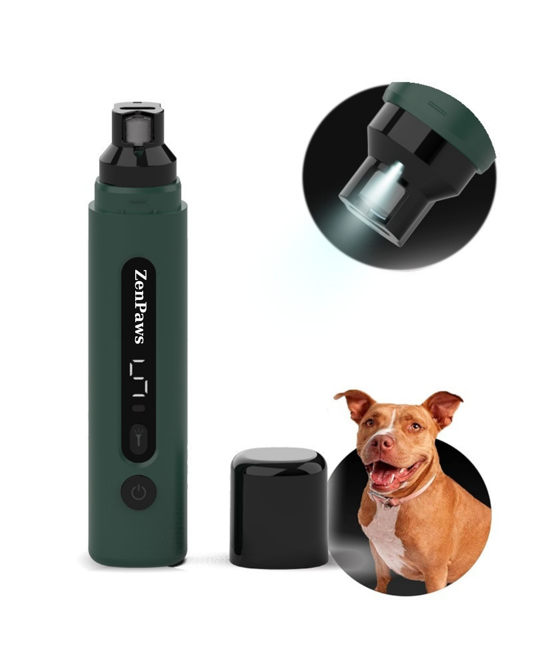 ZenPaws™: Ultra Quiet, Painless Nail File (5 Speed Settings)